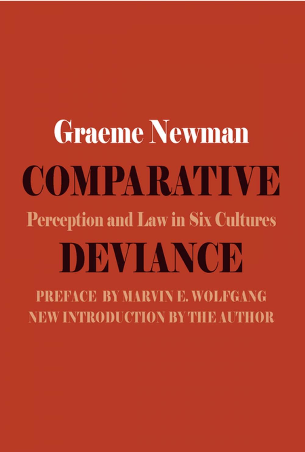 Big bigCover of Comparative Deviance