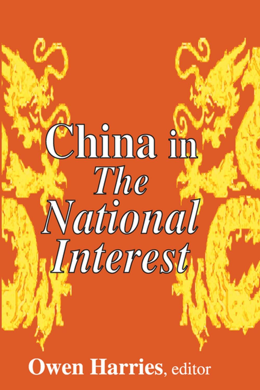 Big bigCover of China in The National Interest