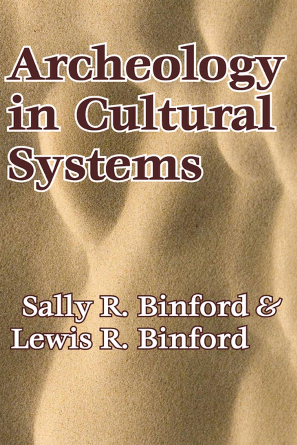 Big bigCover of Archeology in Cultural Systems