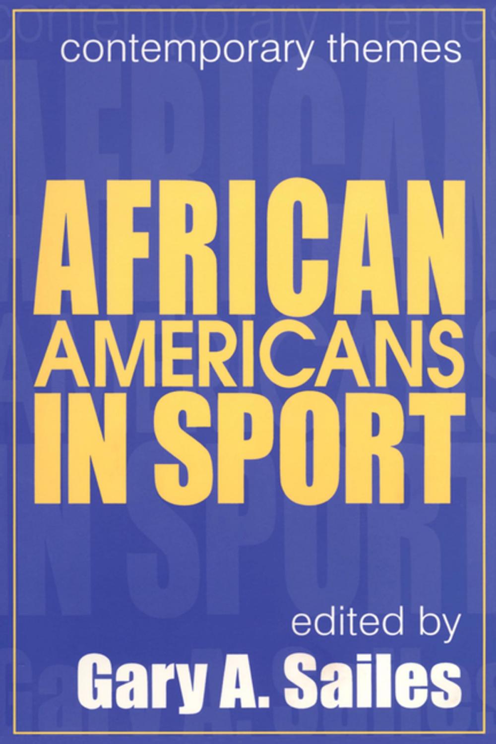 Big bigCover of African Americans in Sports