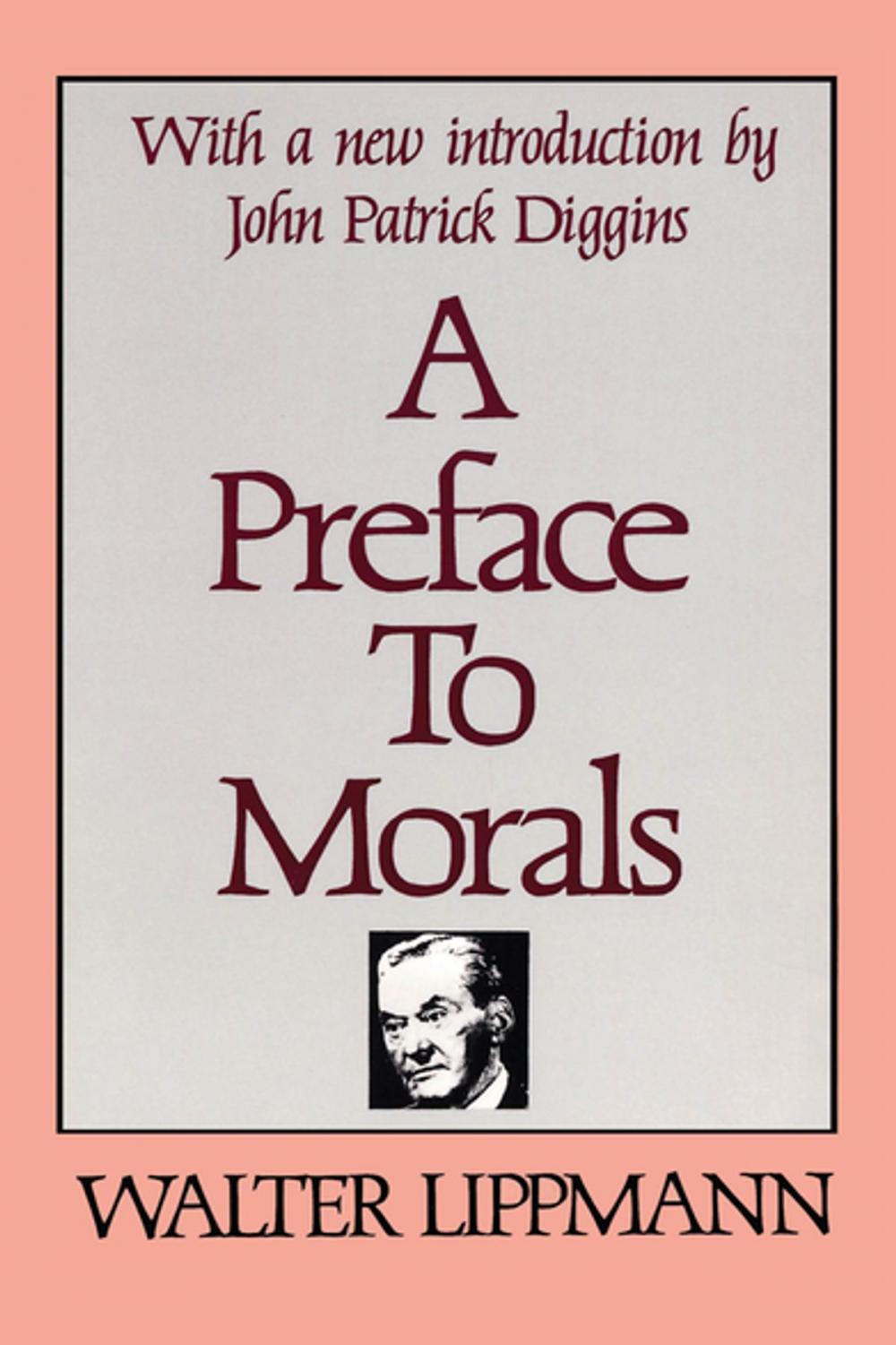 Big bigCover of A Preface to Morals