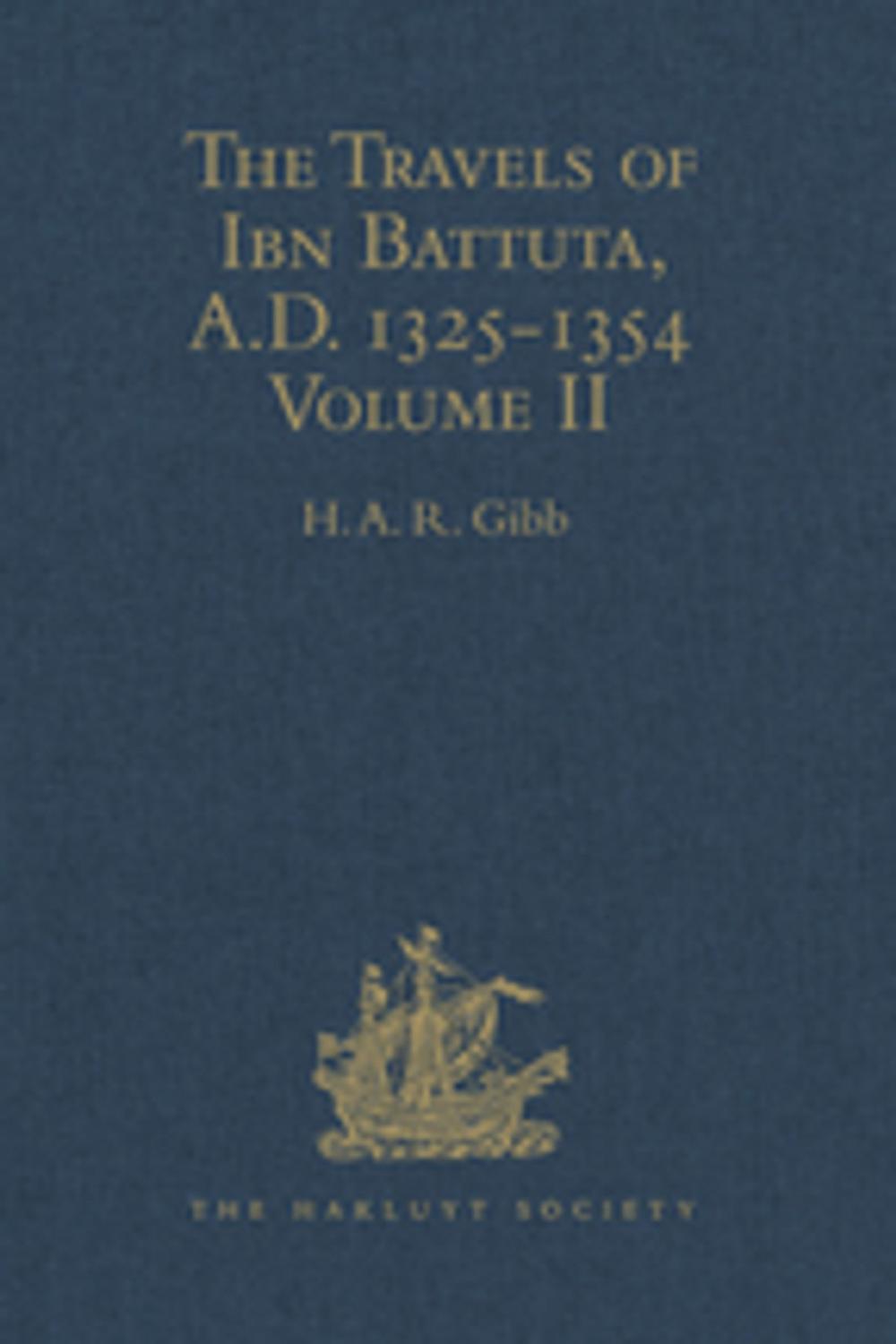 Big bigCover of The Travels of Ibn Battuta, A.D. 1325-1354