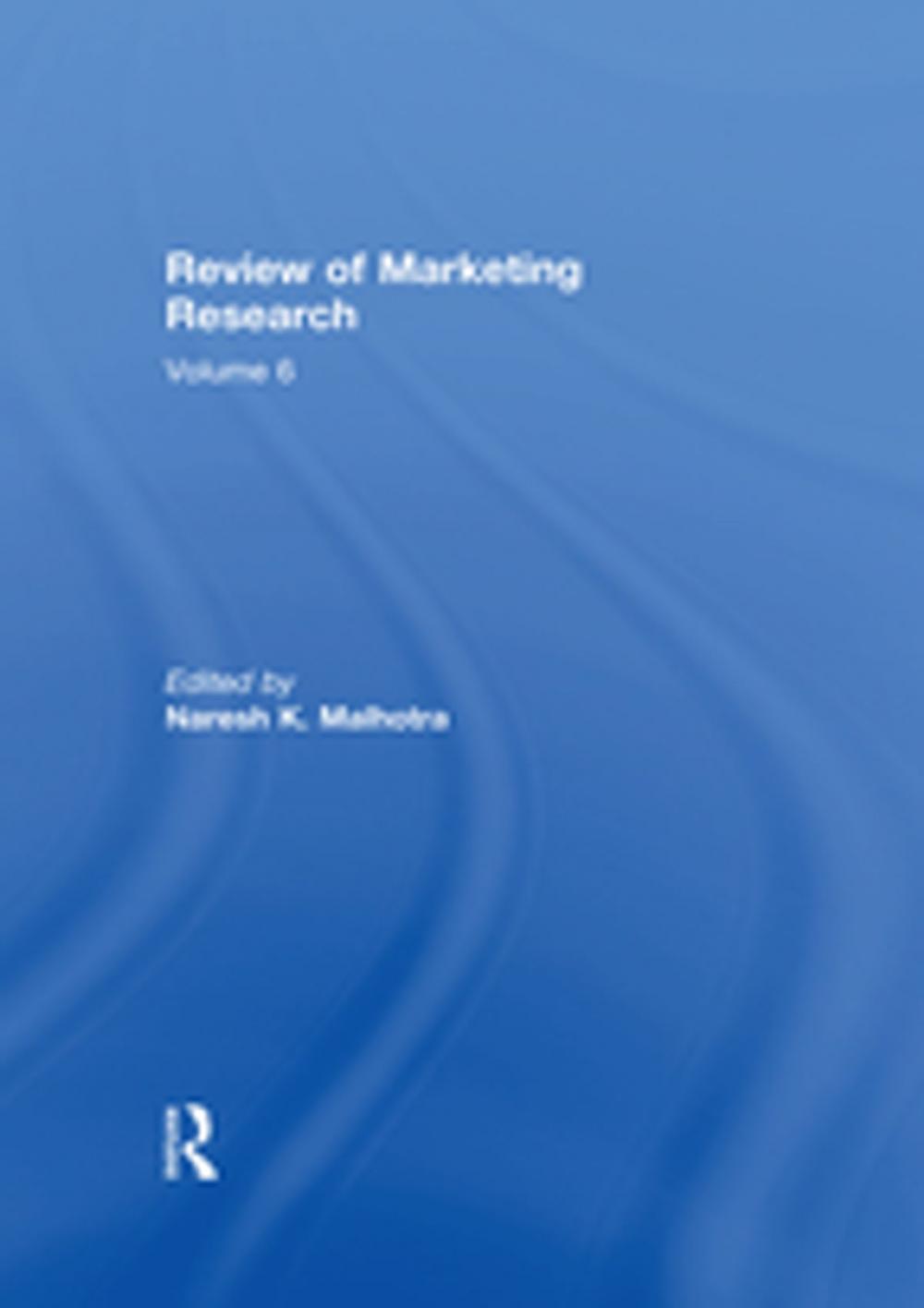 Big bigCover of Review of Marketing Research