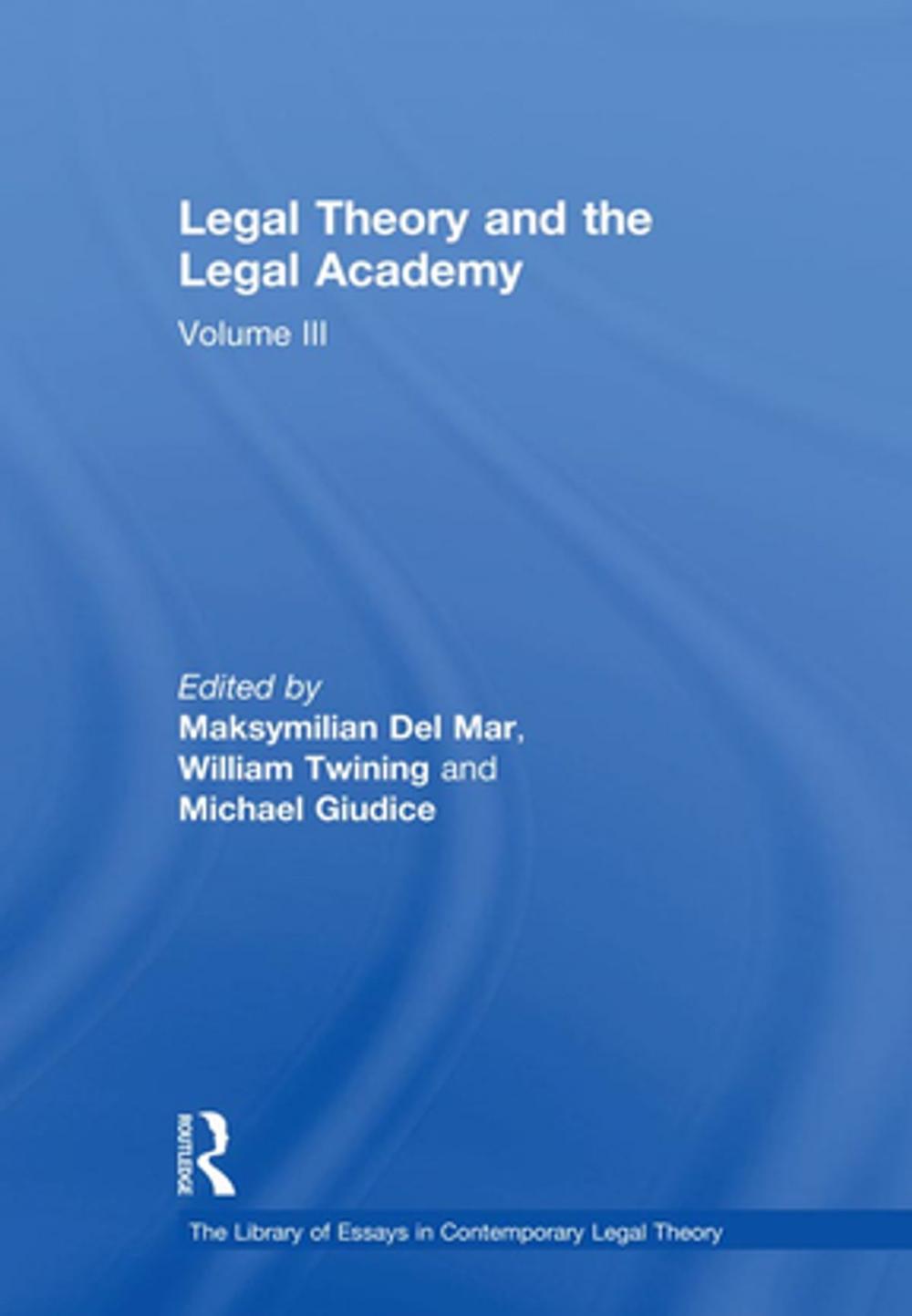 Big bigCover of Legal Theory and the Legal Academy