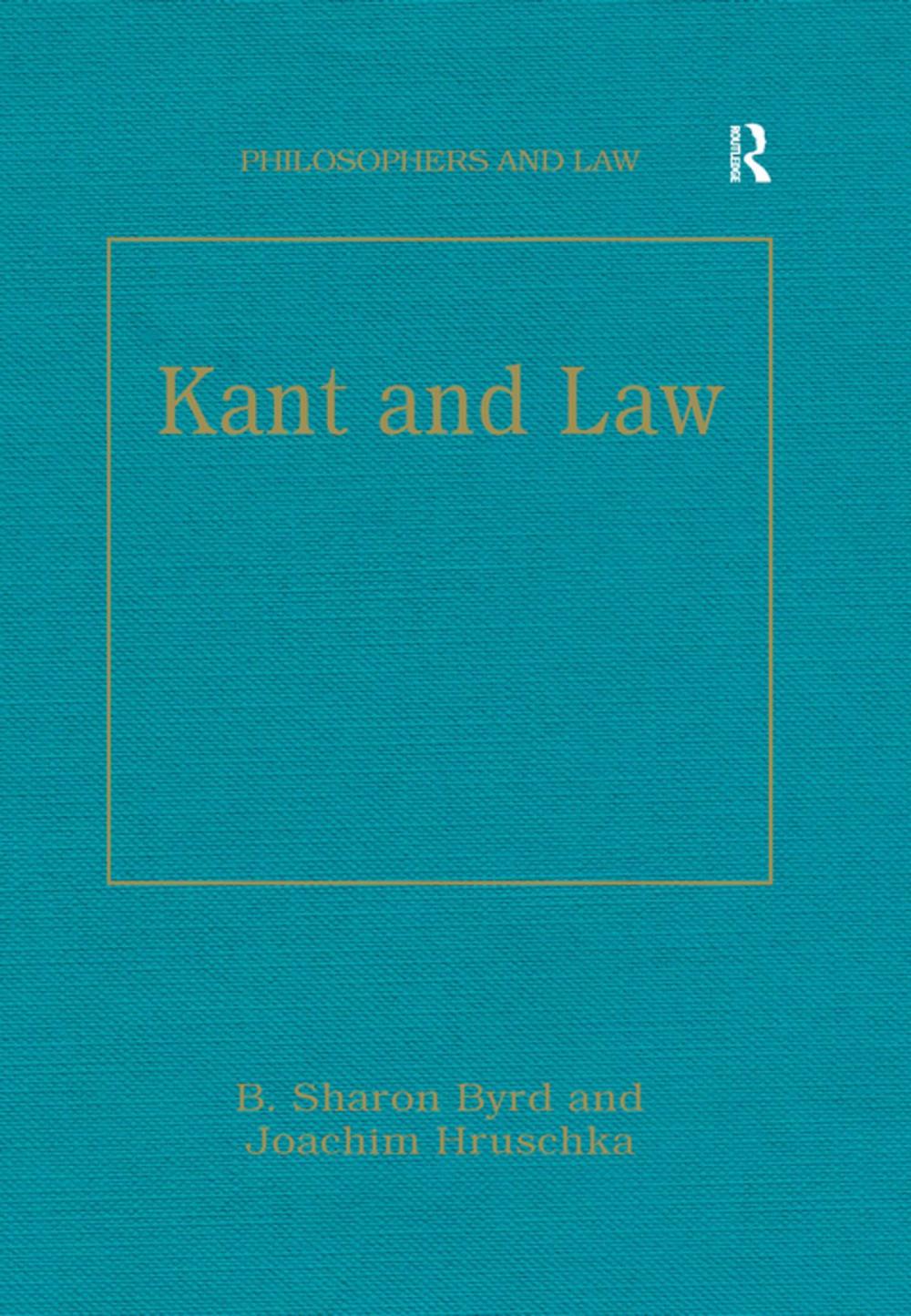 Big bigCover of Kant and Law