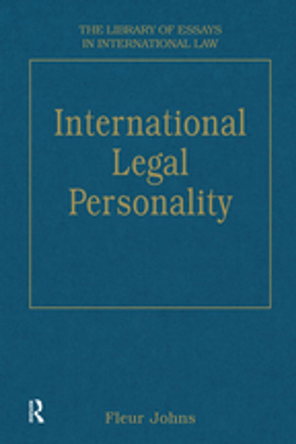 Big bigCover of International Legal Personality