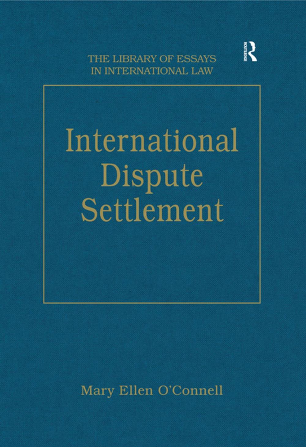 Big bigCover of International Dispute Settlement