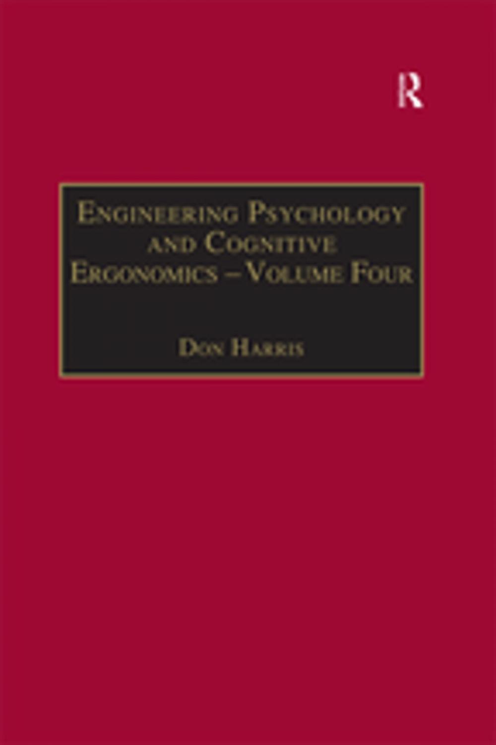 Big bigCover of Engineering Psychology and Cognitive Ergonomics