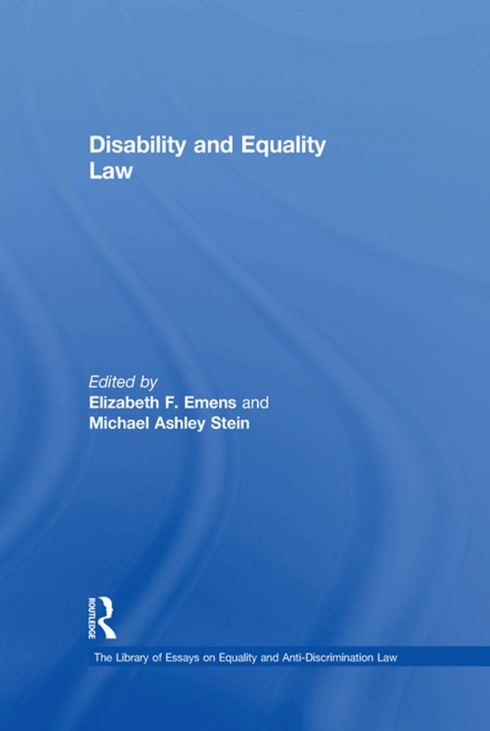 Big bigCover of Disability and Equality Law