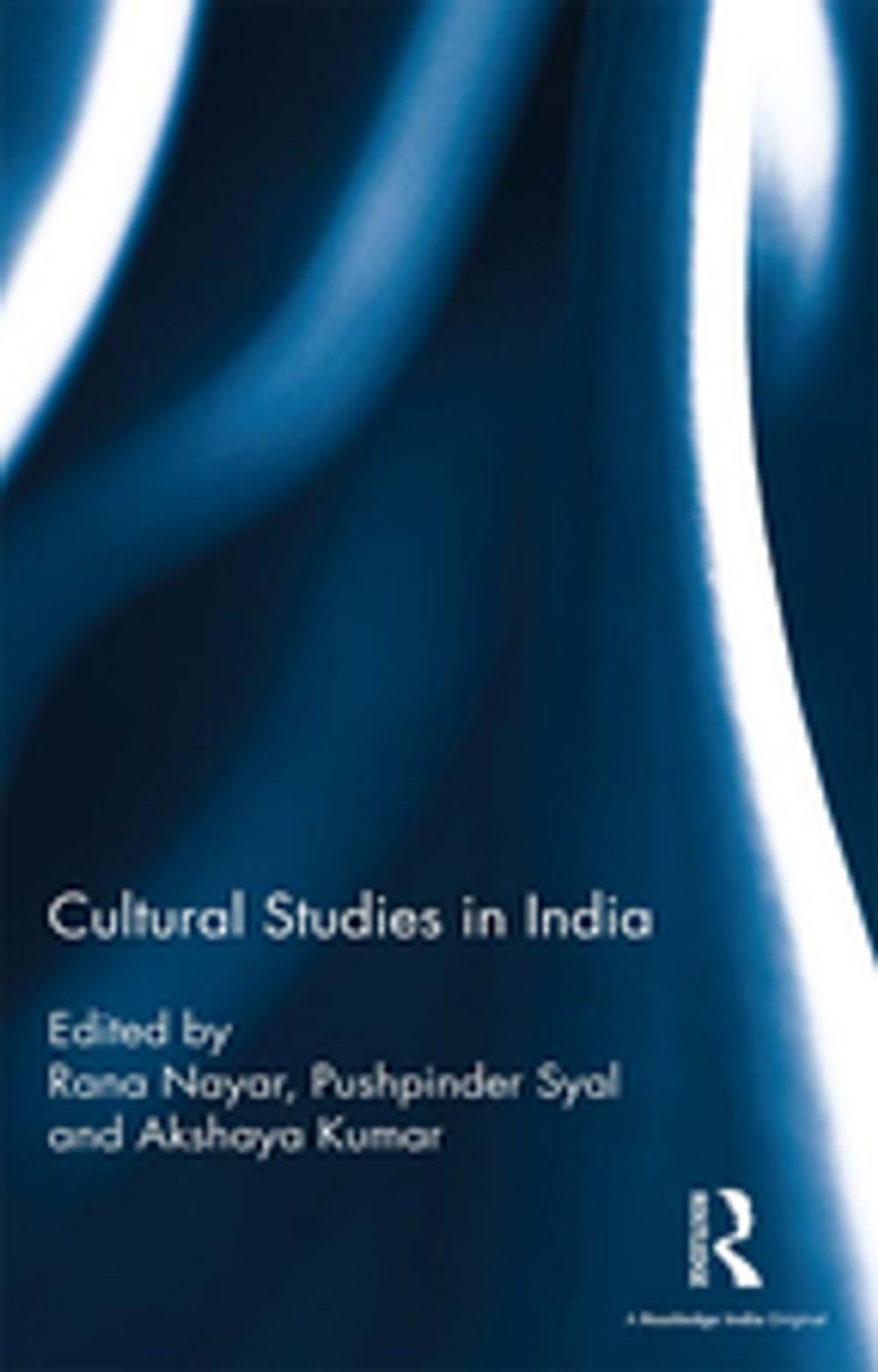 Big bigCover of Cultural Studies in India