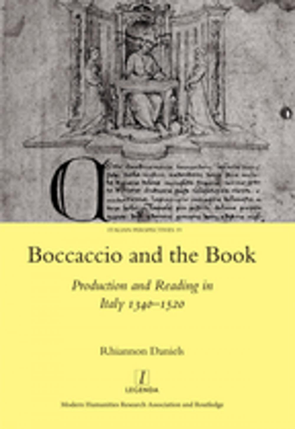 Big bigCover of Boccaccio and the Book