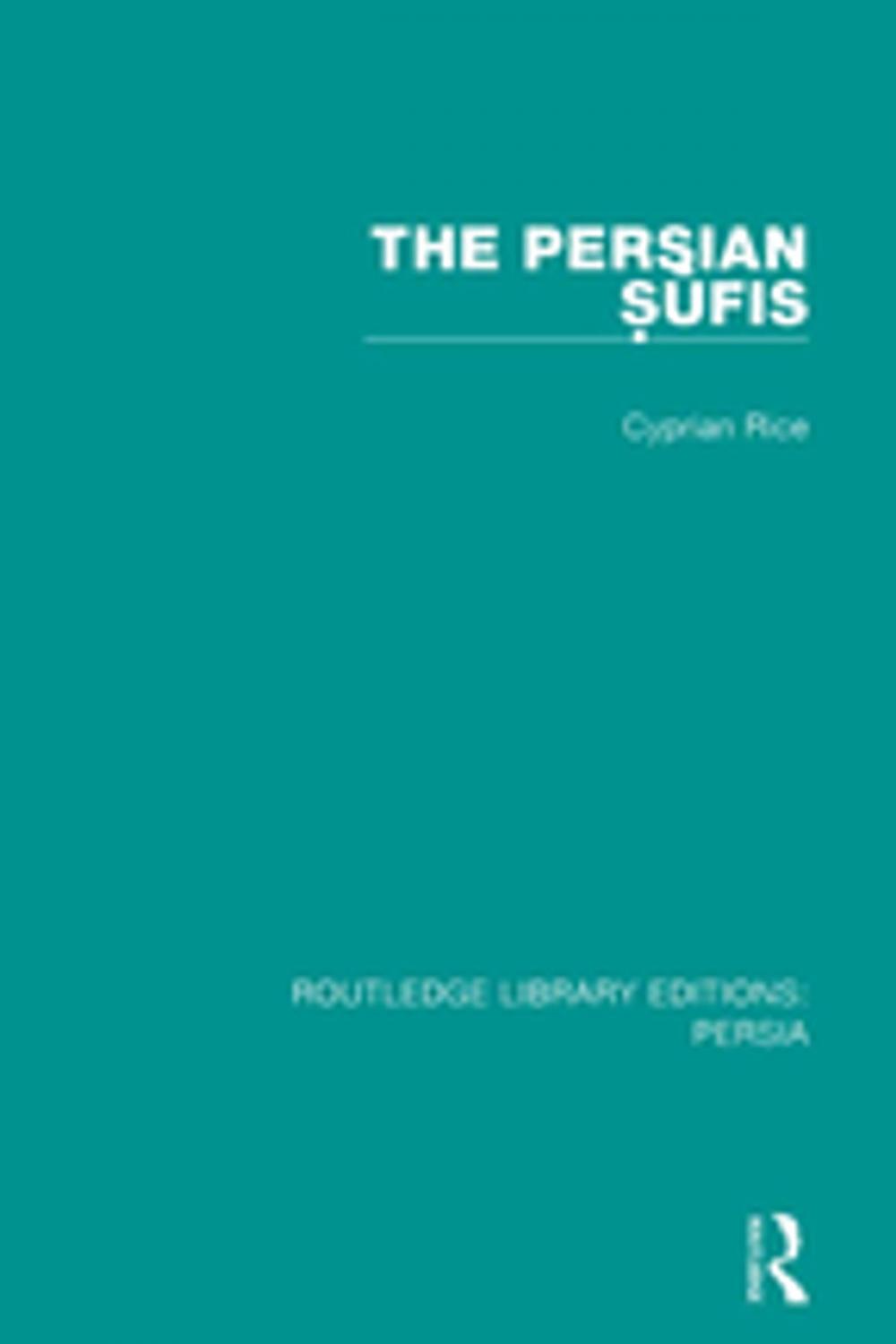 Big bigCover of The Persian Sufis