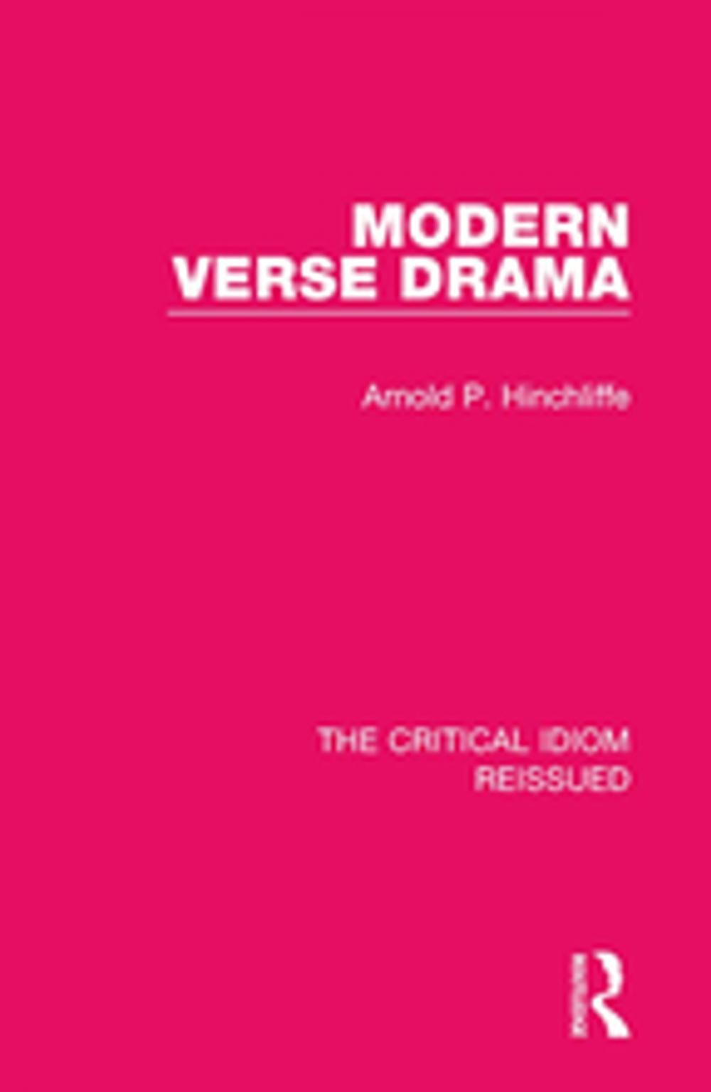 Big bigCover of Modern Verse Drama