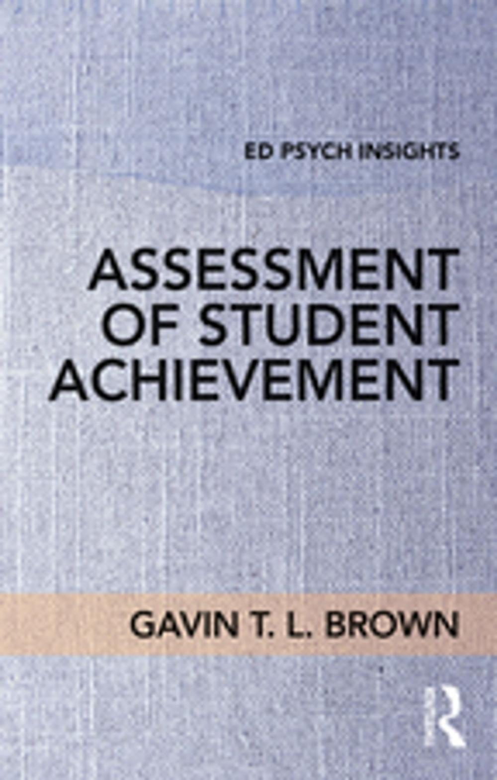 Big bigCover of Assessment of Student Achievement