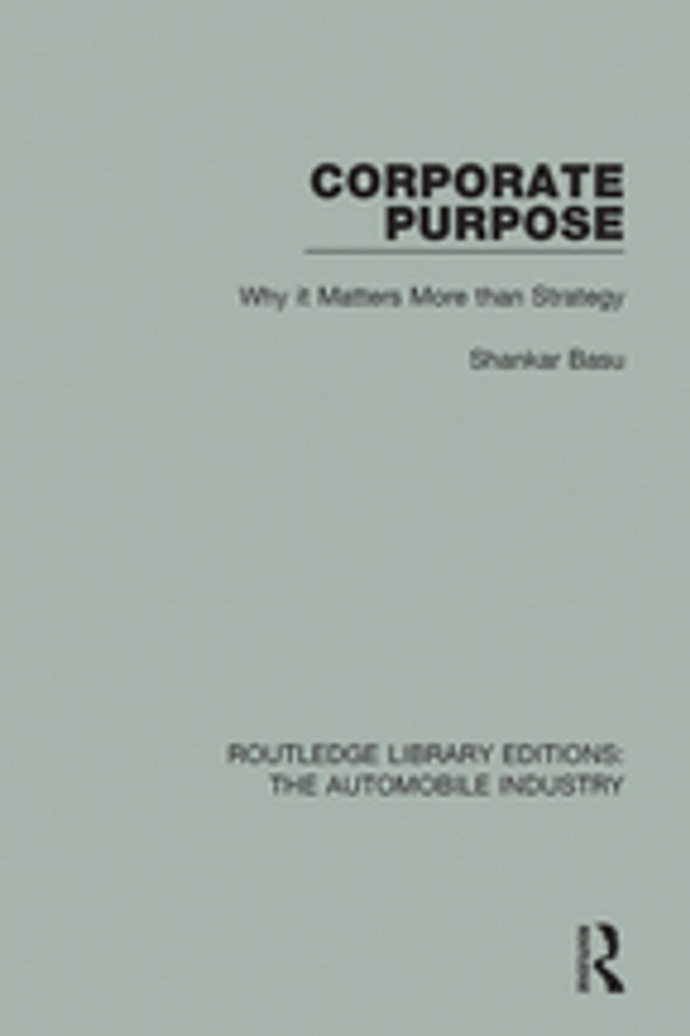 Big bigCover of Corporate Purpose