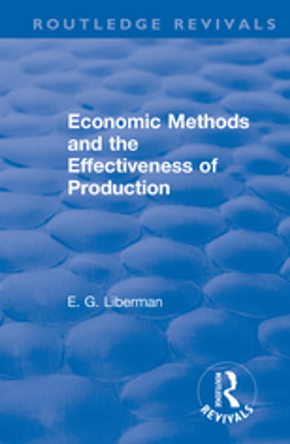 Big bigCover of Revival: Economic Methods & the Effectiveness of Production (1971)