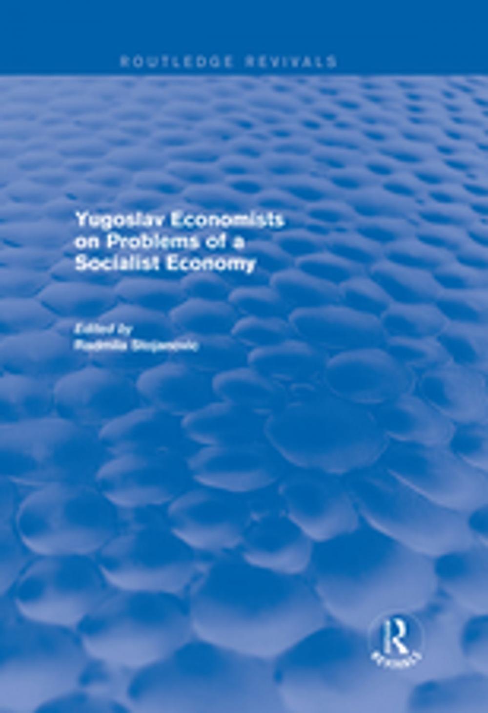 Big bigCover of Yugoslav Economists on Problems of a Socialist Economy