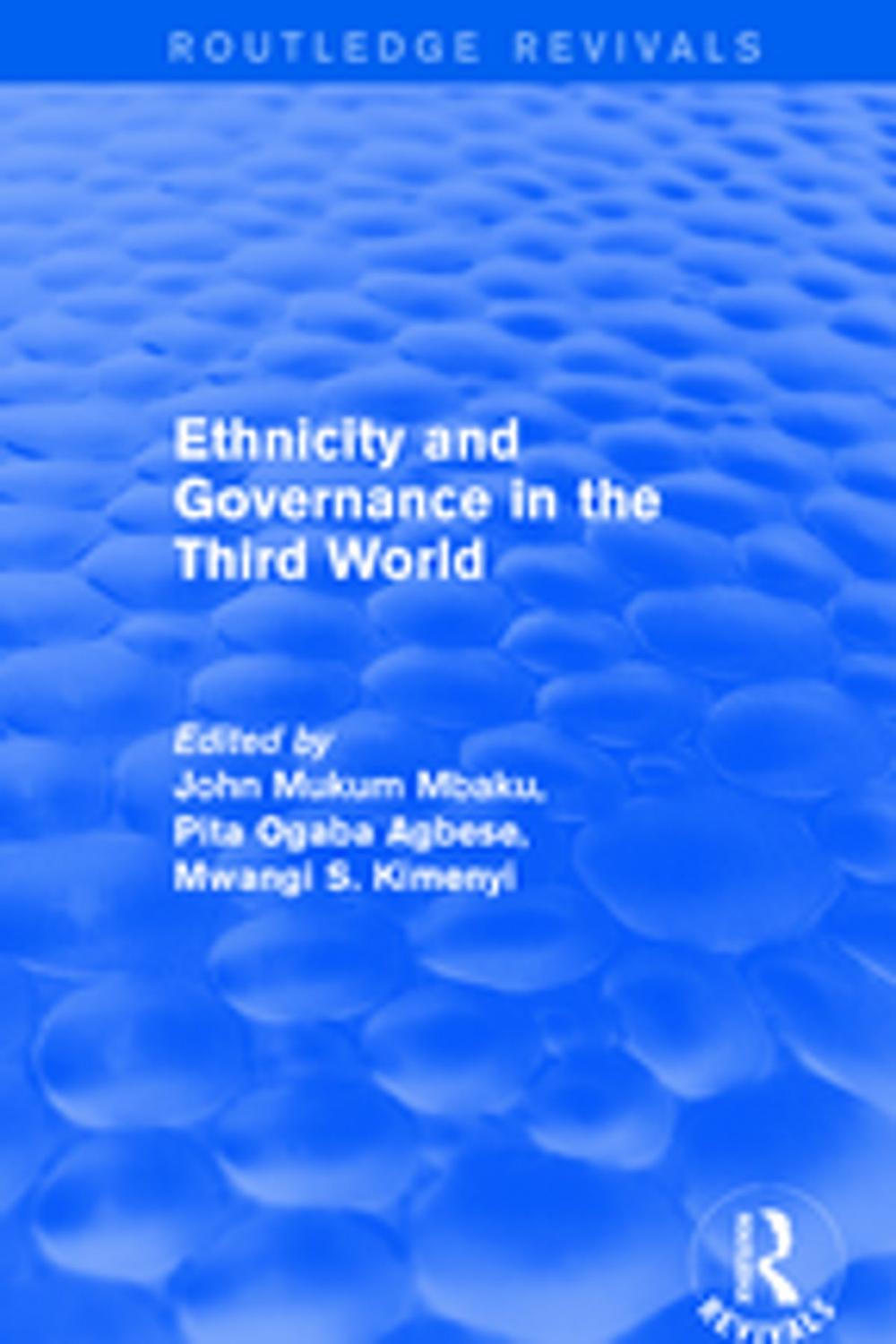 Big bigCover of Ethnicity and Governance in the Third World