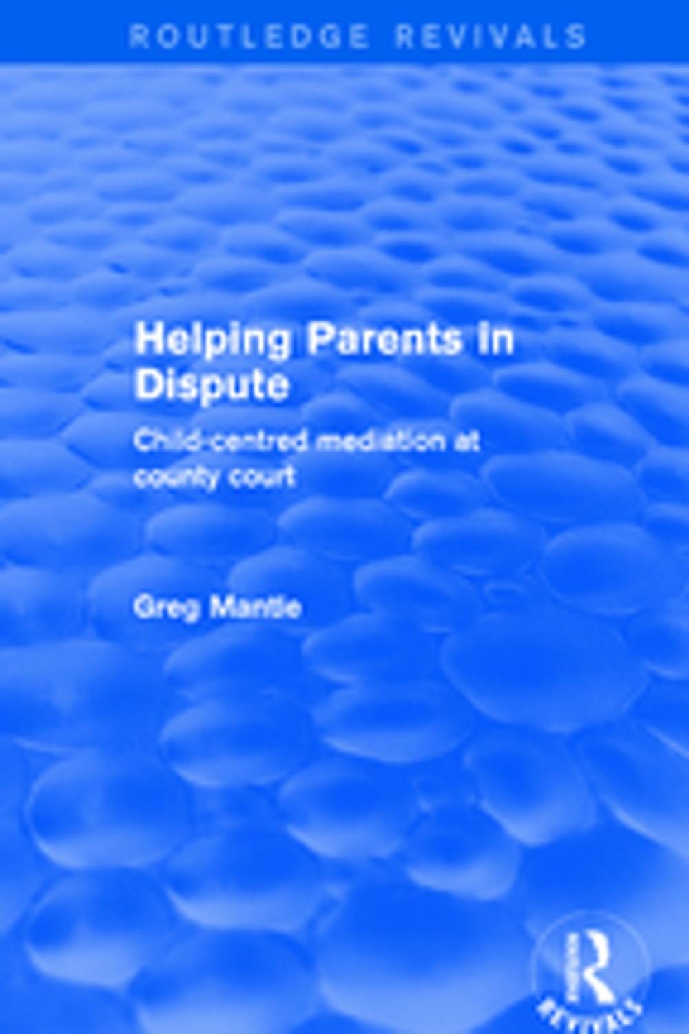 Big bigCover of Helping Parents in Dispute