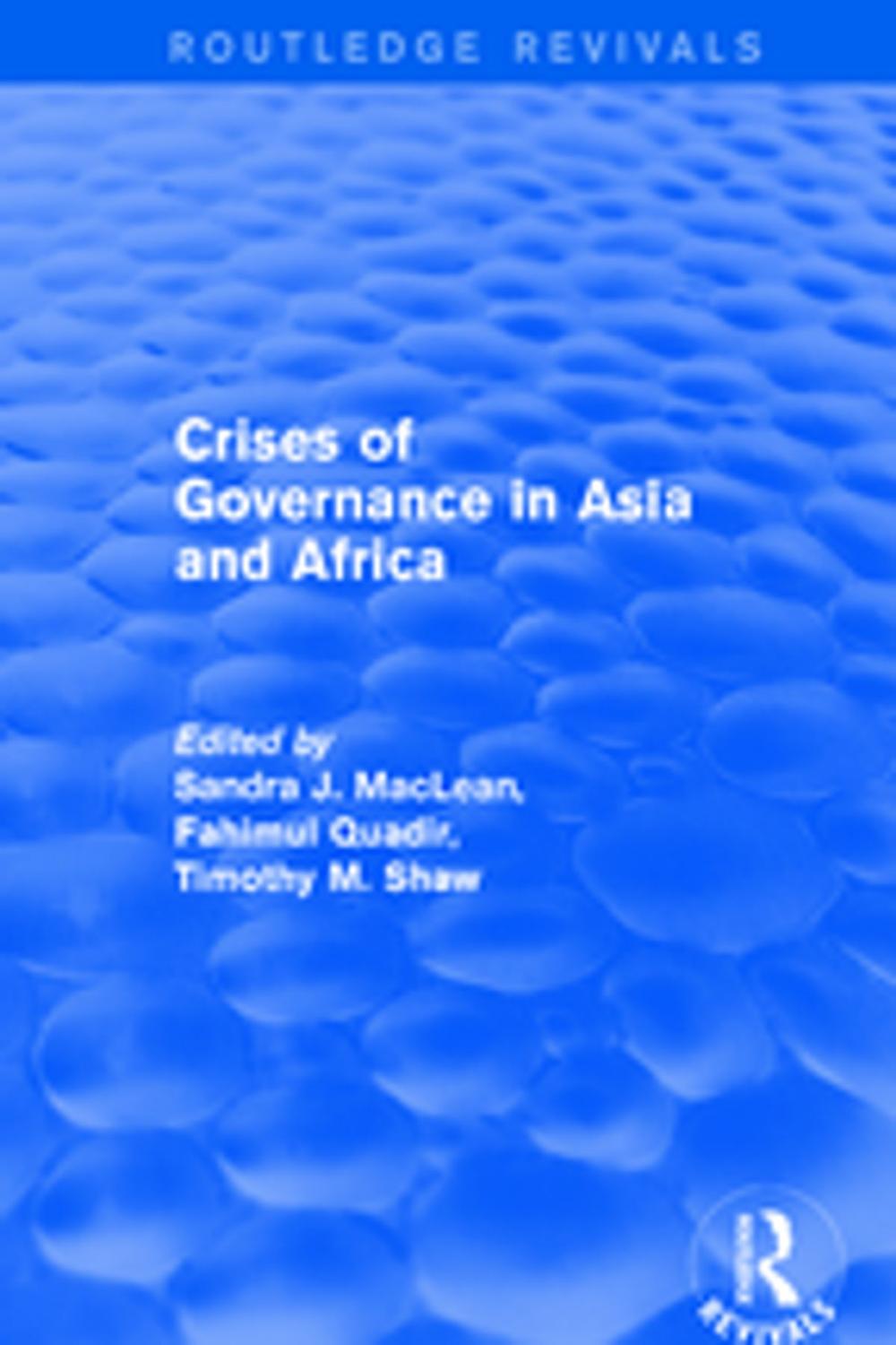 Big bigCover of Crises of Governance in Asia and Africa