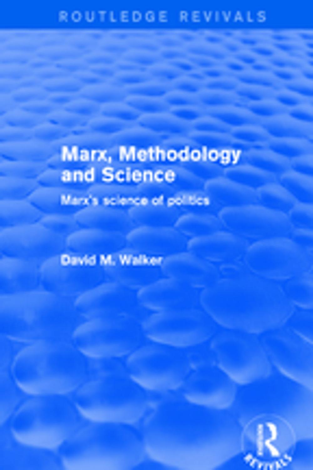 Big bigCover of Marx, Methodology and Science