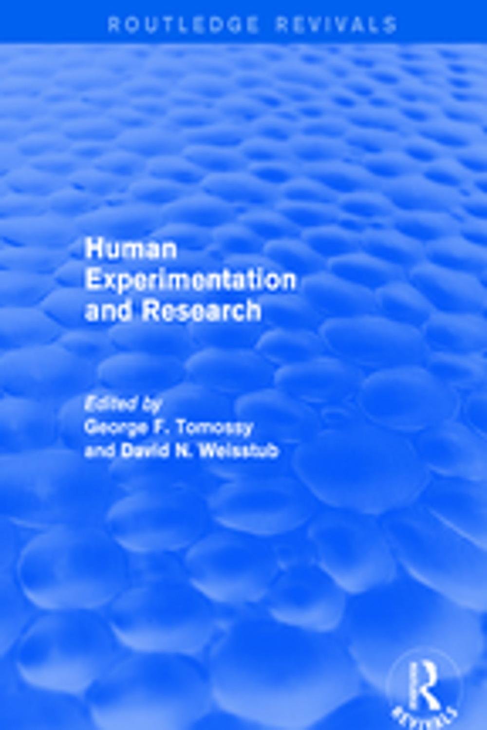 Big bigCover of Human Experimentation and Research