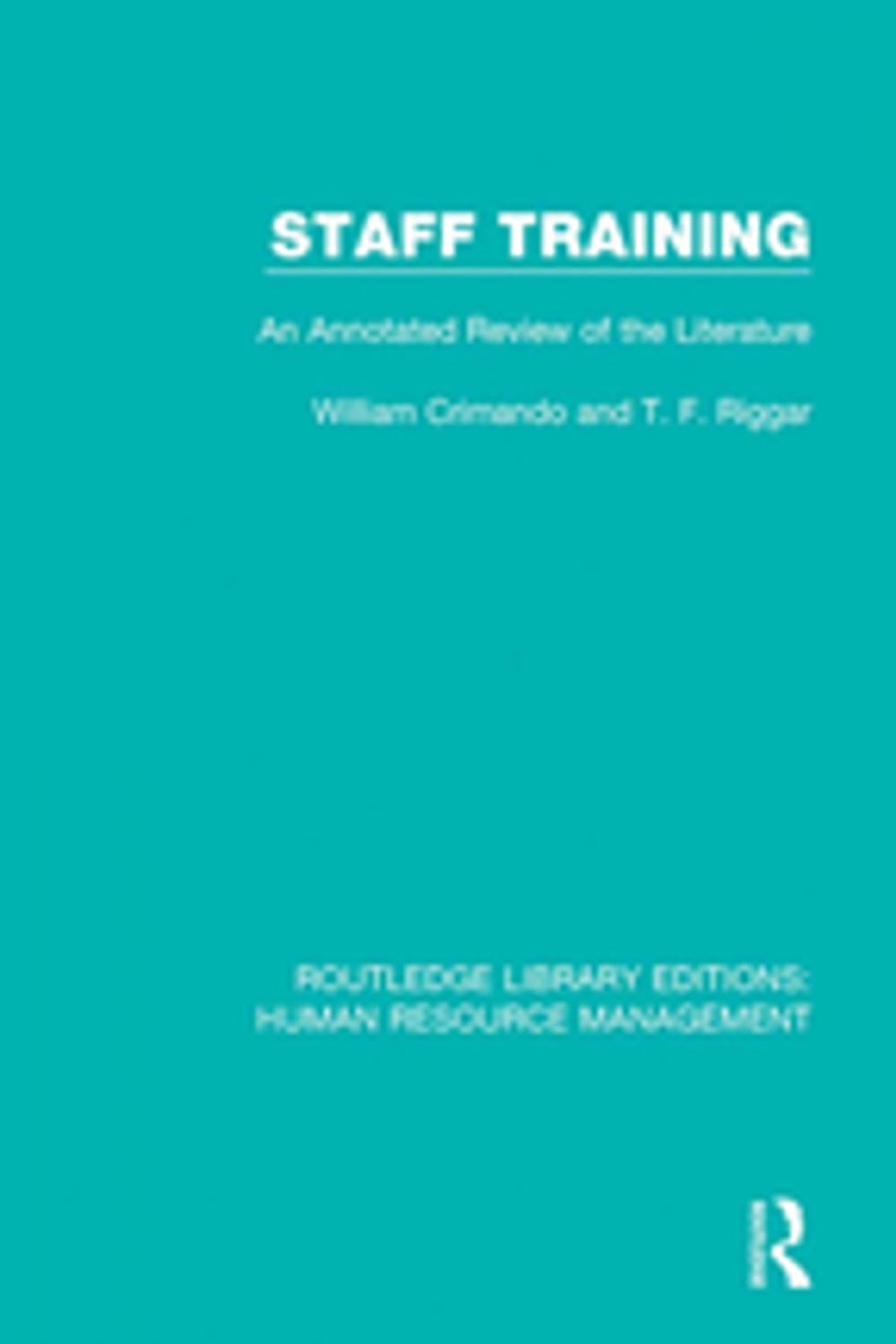 Big bigCover of Staff Training