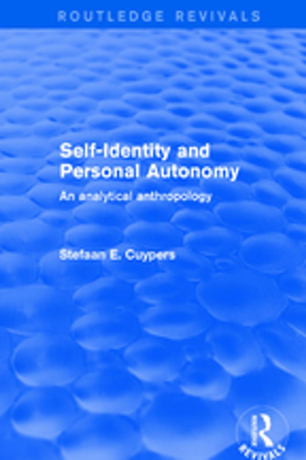 Big bigCover of Self-Identity and Personal Autonomy