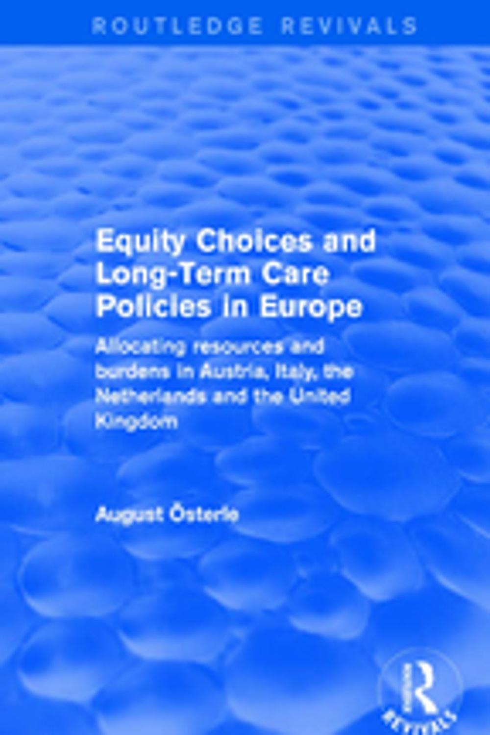 Big bigCover of Equity Choices and Long-Term Care Policies in Europe