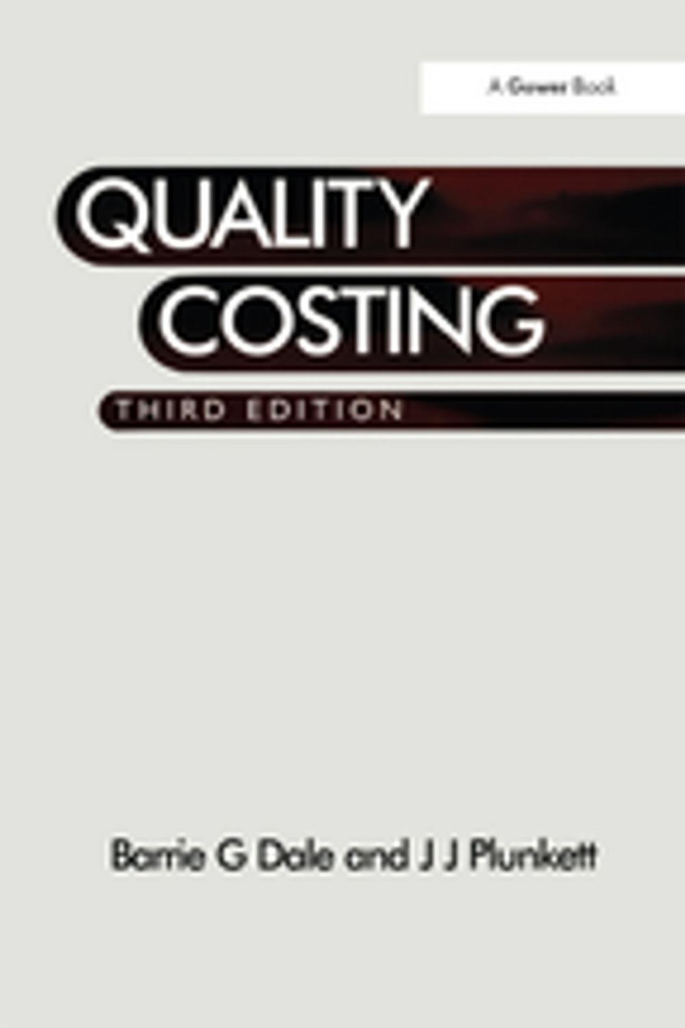 Big bigCover of Quality Costing