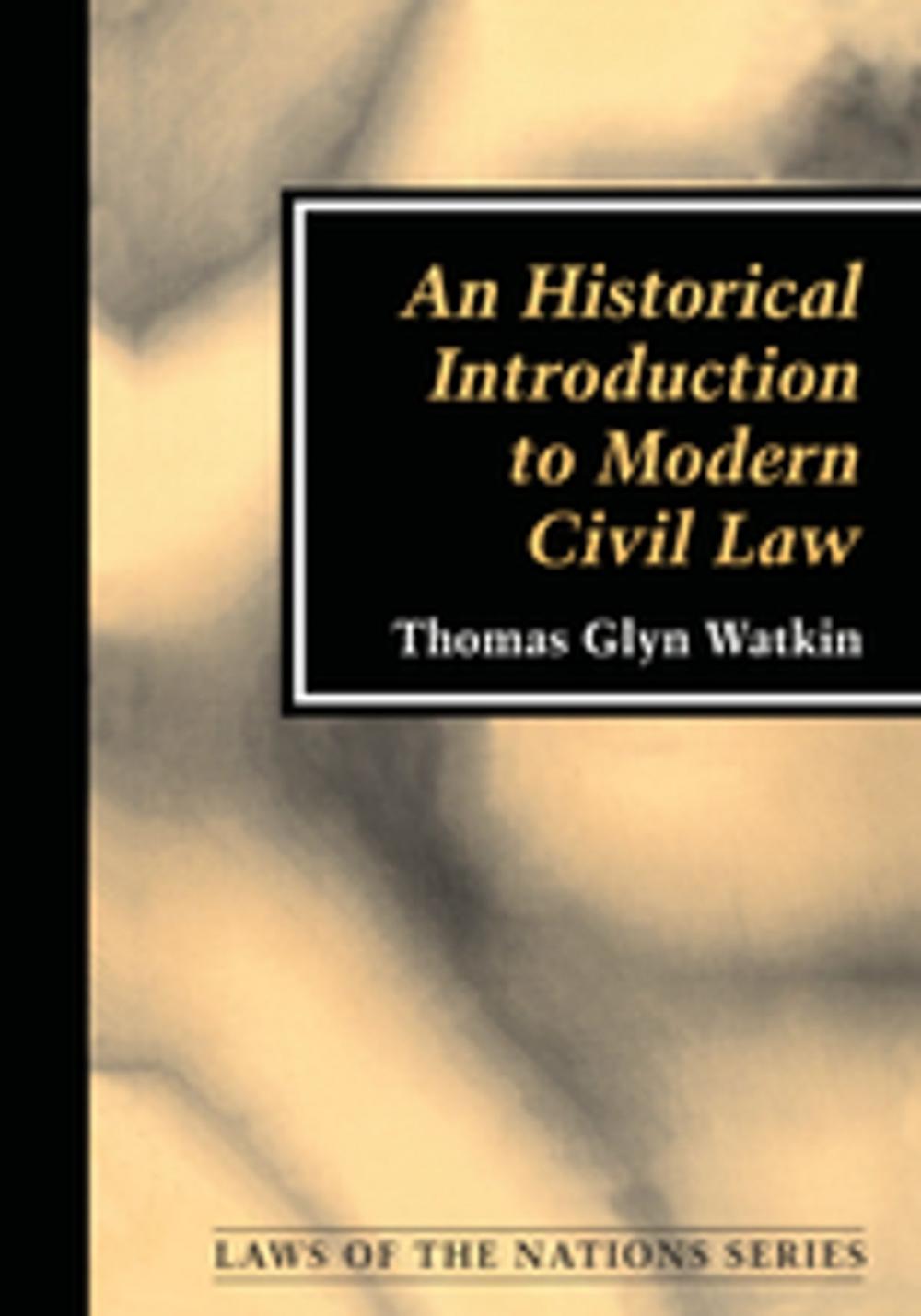 Big bigCover of An Historical Introduction to Modern Civil Law