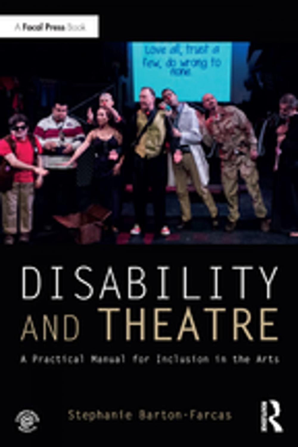 Big bigCover of Disability and Theatre