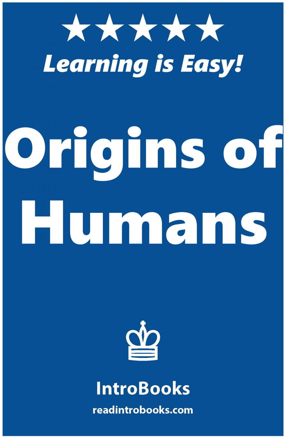 Big bigCover of Origins of Humans