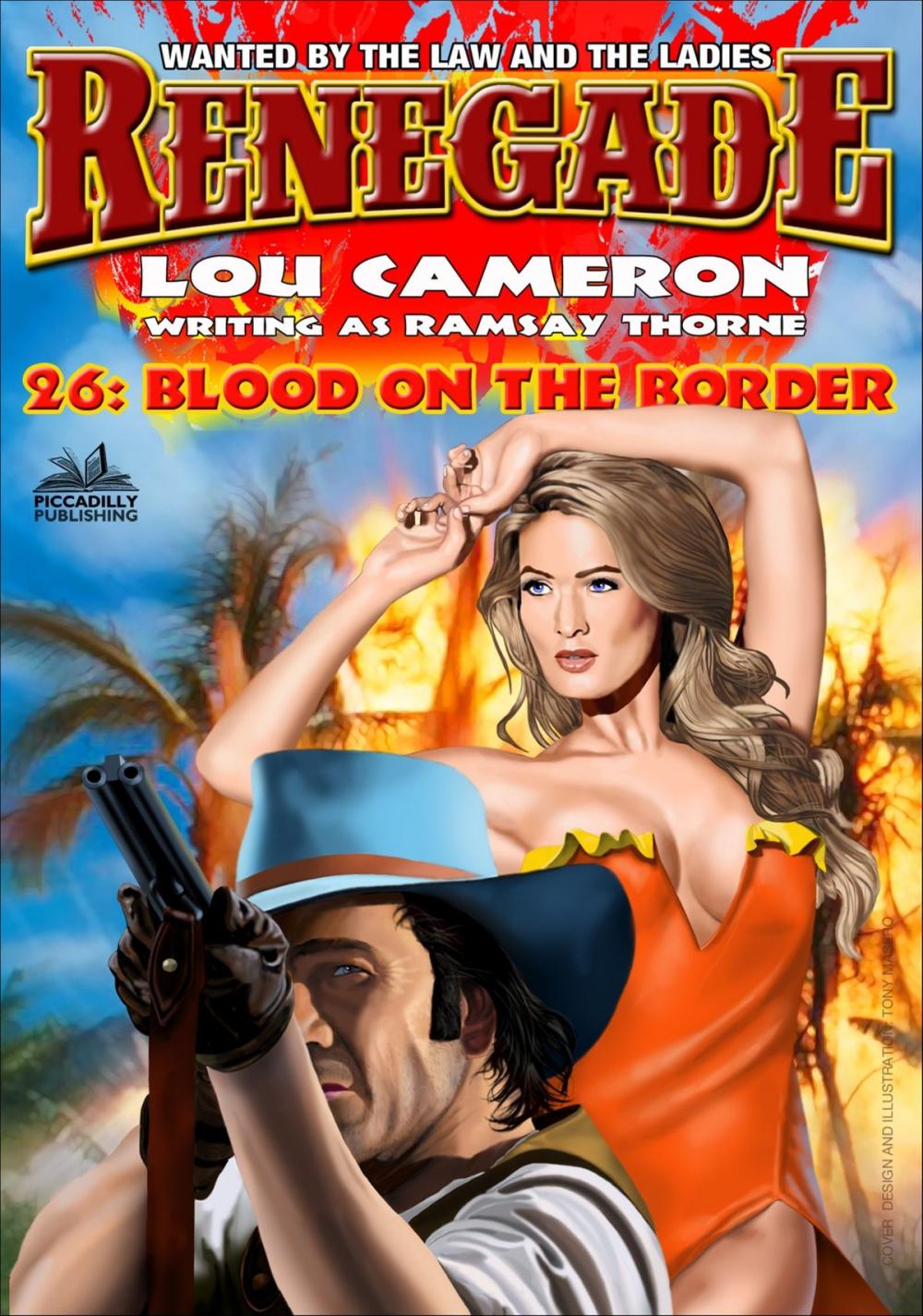 Big bigCover of Renegade 26: Blood on the Border