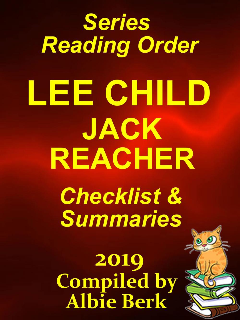 Big bigCover of Lee Child's Jack Reacher: Series Reading Order - with Summaries & Checklist - 2019