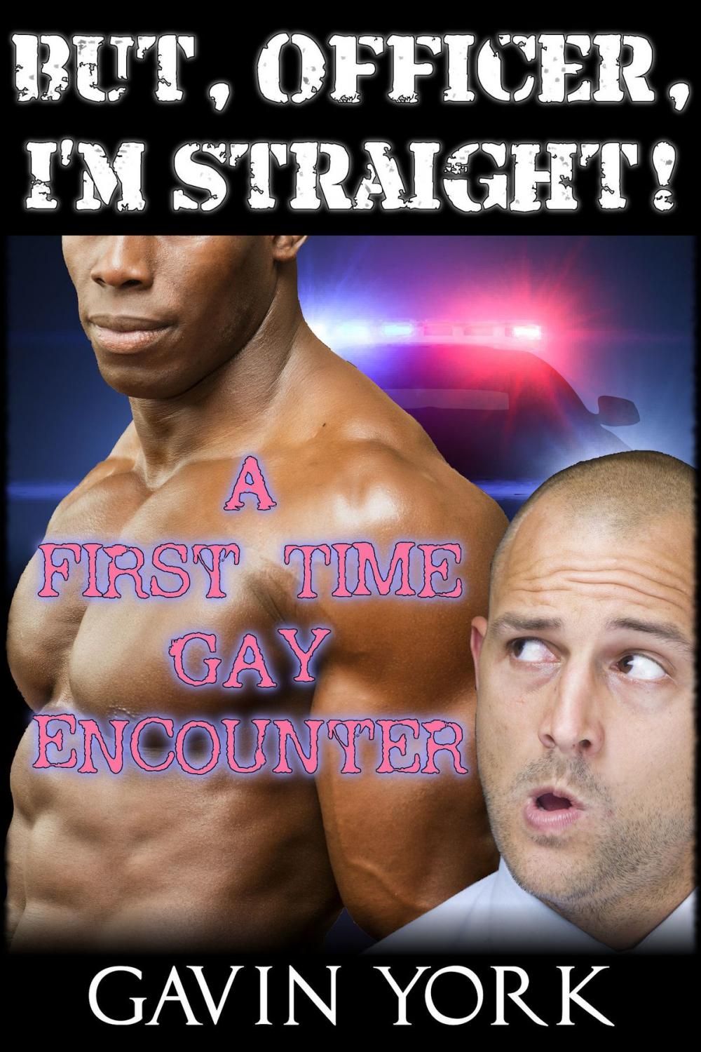 Big bigCover of But Officer, I'm Straight!: A First Time Gay Encounter