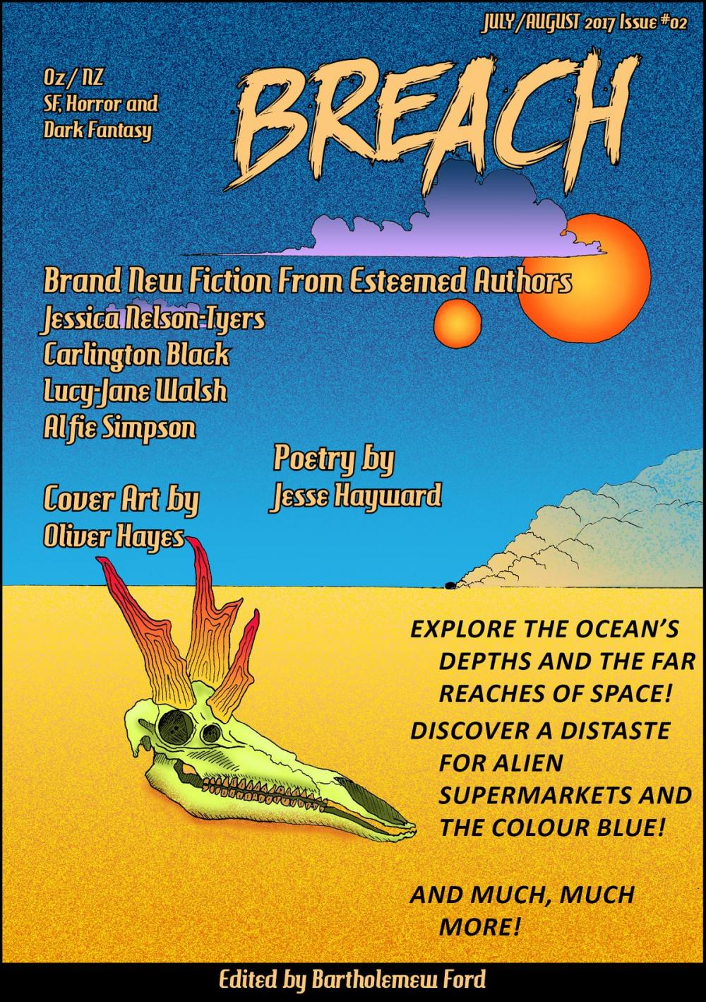 Big bigCover of Breach: Issue #02 NZ and Australian SF and Horror