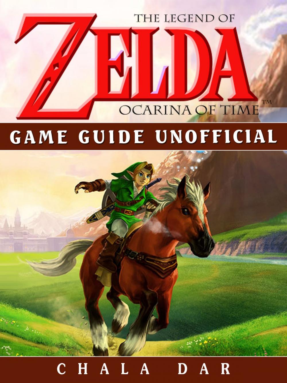 Big bigCover of Legend of Zelda Ocarina of Time Game Guide Unofficial