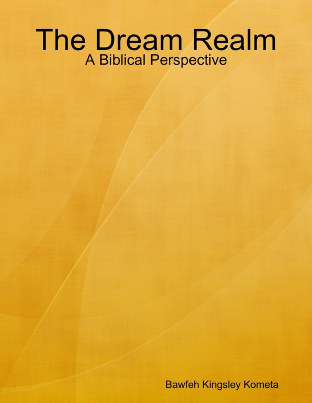 Big bigCover of The Dream Realm: A Biblical Perspective