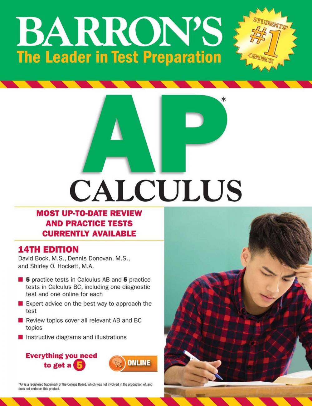 Big bigCover of Barron's AP Calculus