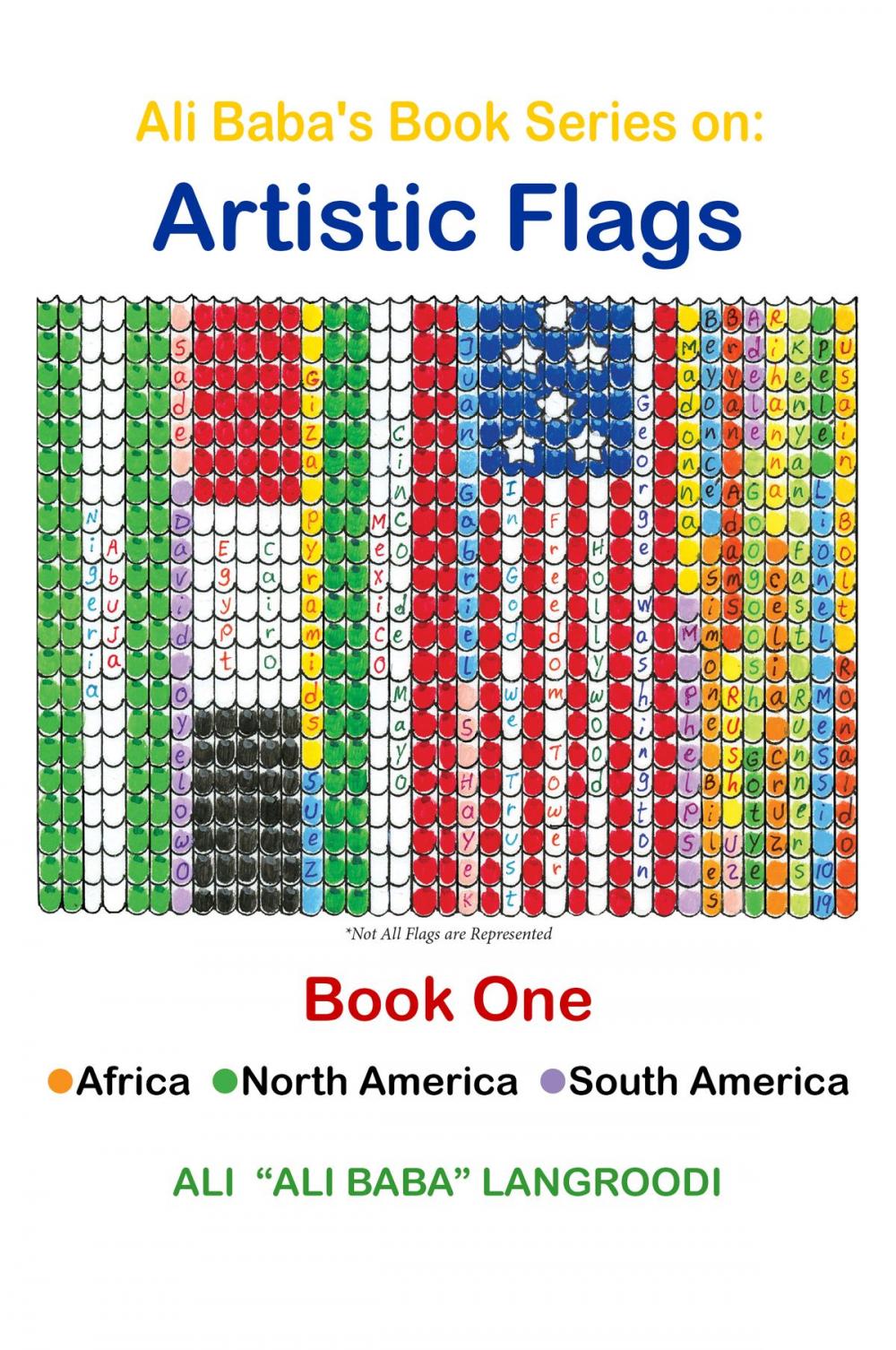 Big bigCover of Ali Baba's Book Series on: Artistic Flags - Book One: Africa. North America. South America