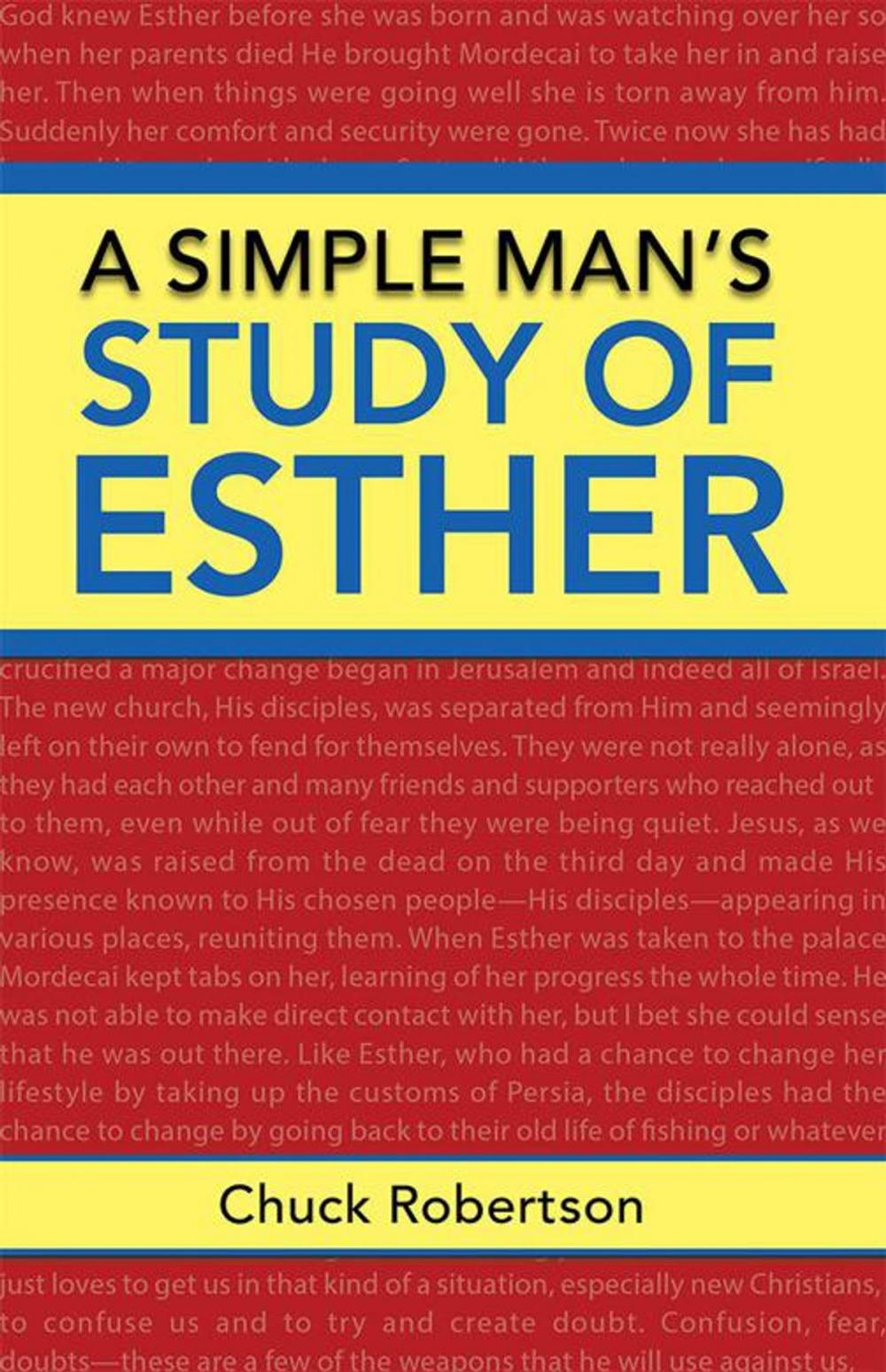 Big bigCover of A Simple Man’S Study of Esther