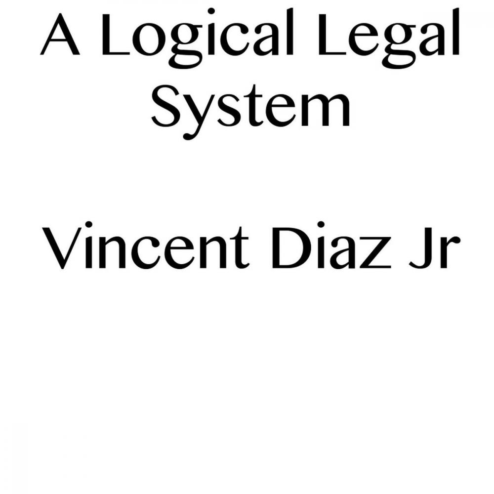 Big bigCover of A Logical Legal System