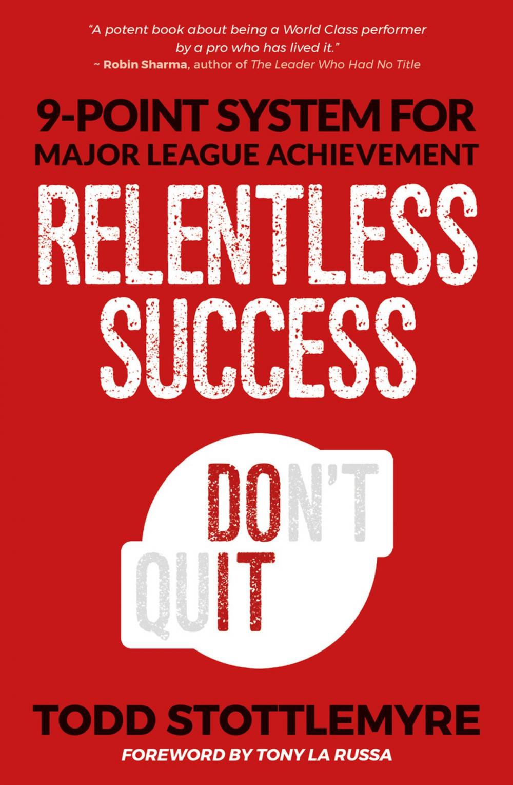 Big bigCover of Relentless Success