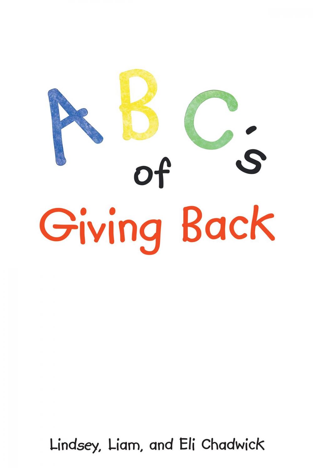 Big bigCover of ABC's of Giving Back