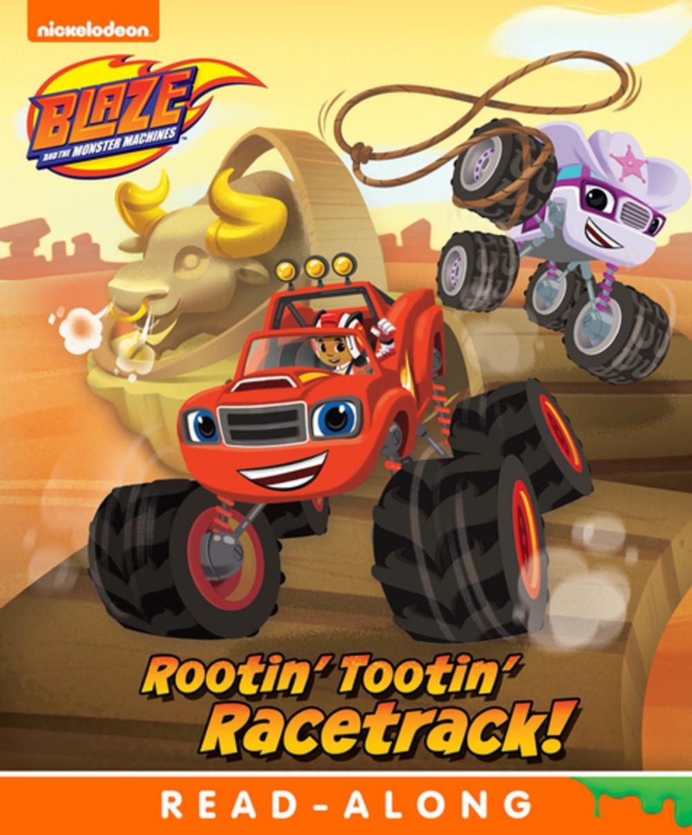 Big bigCover of Rootin' Tootin' Racetrack! (Blaze and the Monster Machines)