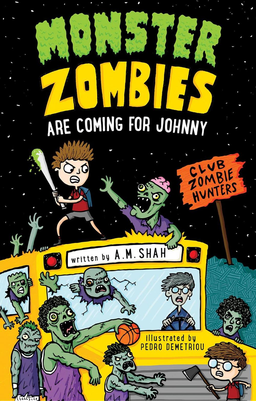 Big bigCover of Monster Zombies are Coming for Johnny