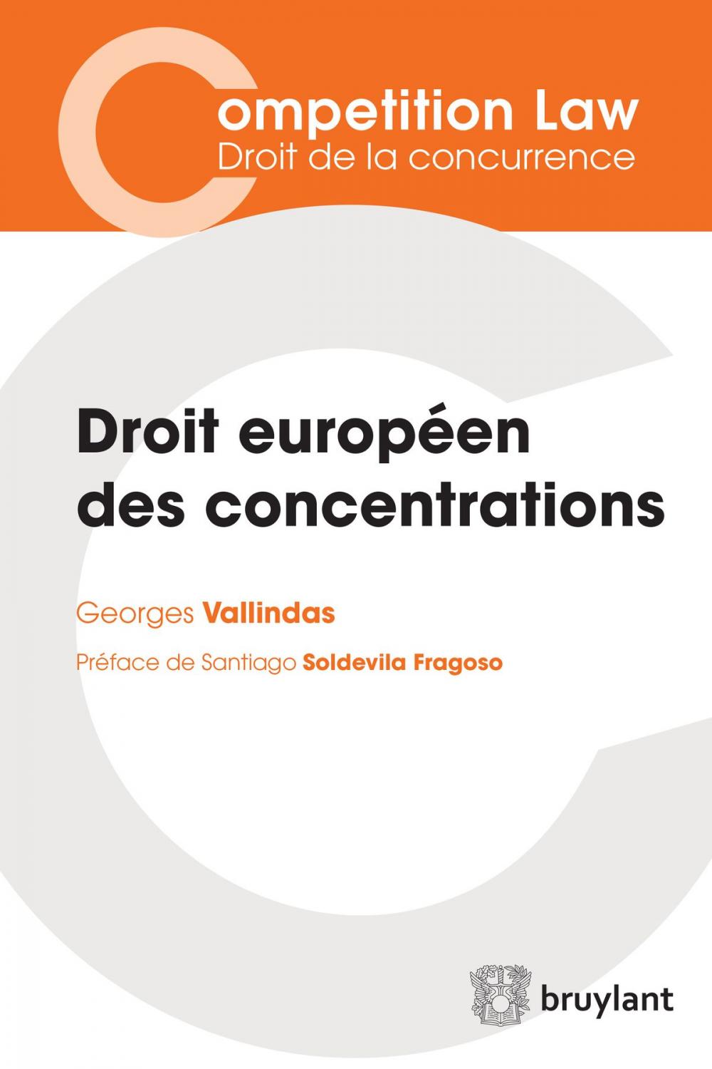 Big bigCover of Droit européen des concentrations