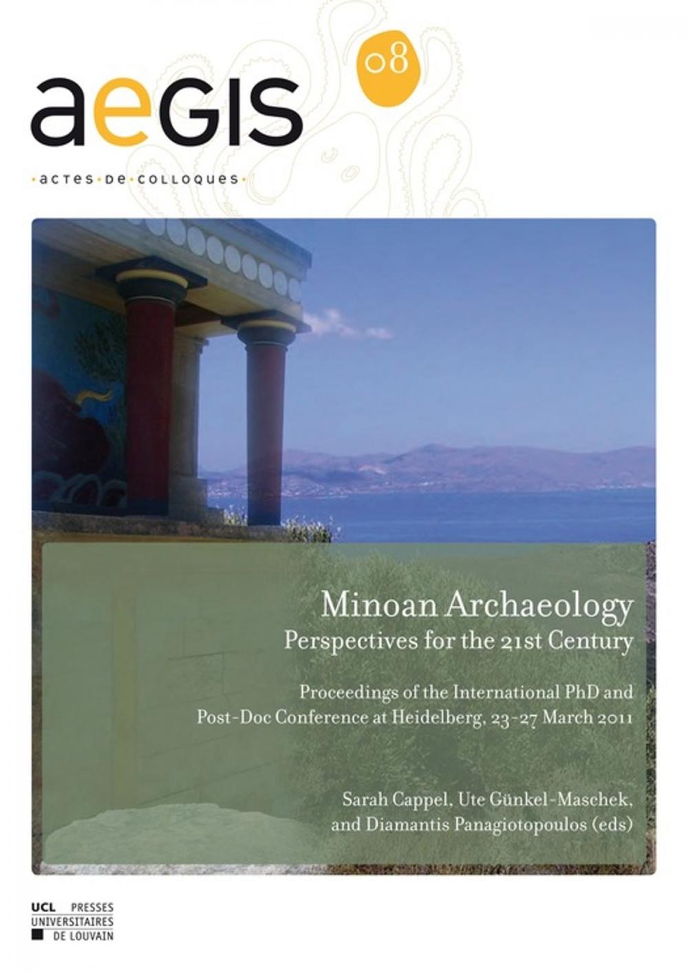 Big bigCover of Minoan Archaeology