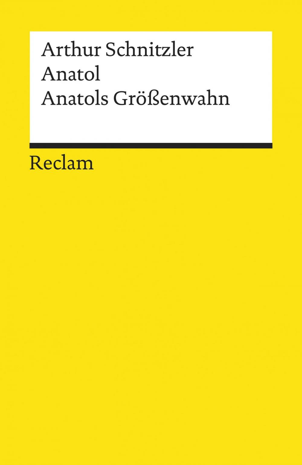 Big bigCover of Anatol. Anatols Größenwahn